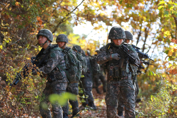 호국훈련 모습. 2군단 제공