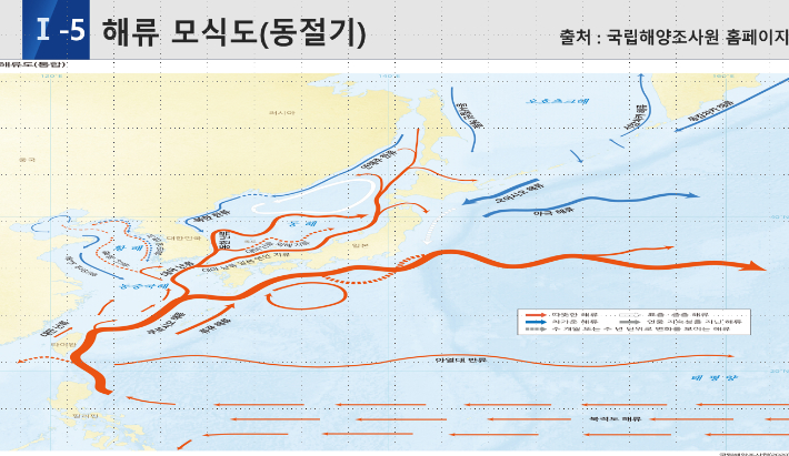 해류 모식도. 국립해양조사원 제공