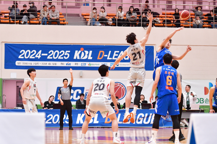 2024-2025시즌 D리그 장면. KBL 제공