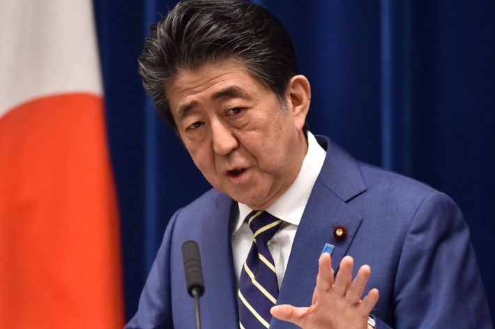 아베 신조 전 일본 총리. 연합뉴스