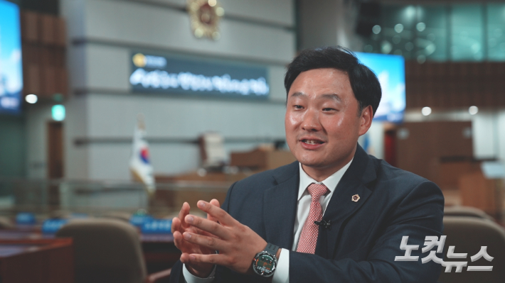 경기도의회 보건복지위원회부위원장 고준호 의원(국민의힘, 파주1). 박철웅 PD