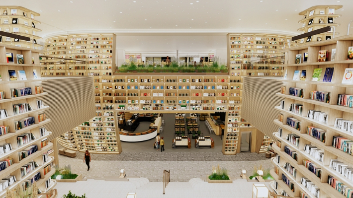 스타필드 빌리지 운정 '센트럴 파드' 이미지. 신세계프라퍼티 제공