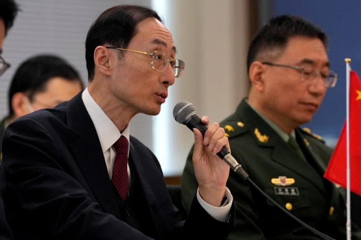 쑨웨이둥 외무부 부부장. 연합뉴스