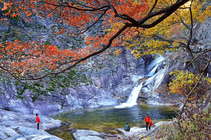 울진 덕구계곡. 울진군 제공