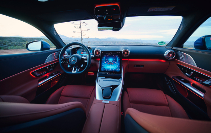 AMG GT55 실내. 메르세데스-벤츠 제공