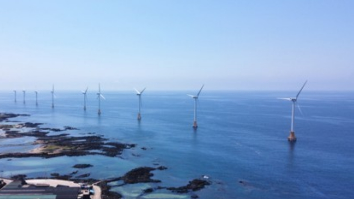 해상풍력 발전단지. 연합뉴스
