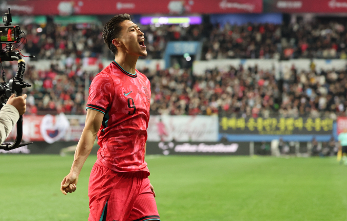 조규성 복귀골. 연합뉴스