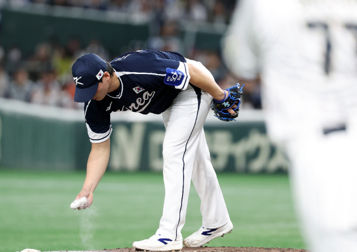 아쉬워하는 이호성. 연합뉴스
