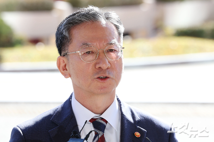 정성호 법무부 장관. 과천=류영주 기자