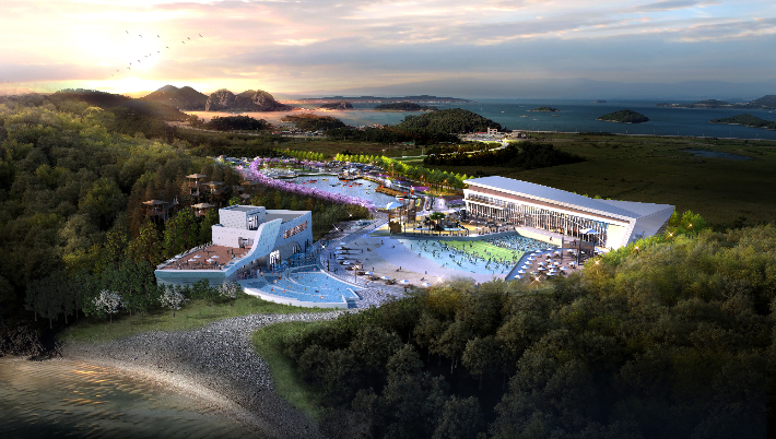  군산 광역해양레저체험 복합단지 조감도. 군산시 제공