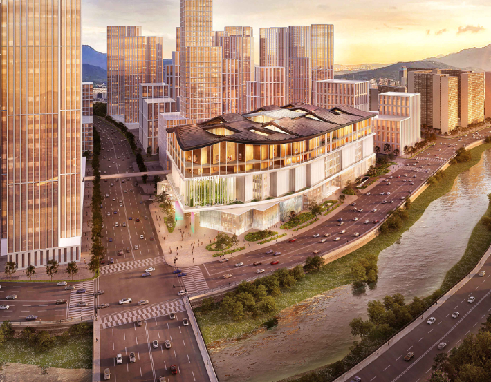 더현대 광주 조감도. 광주광역시 제공