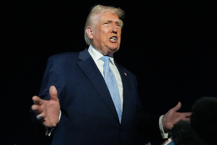 도널드 트럼프 미국 대통령. 연합뉴스