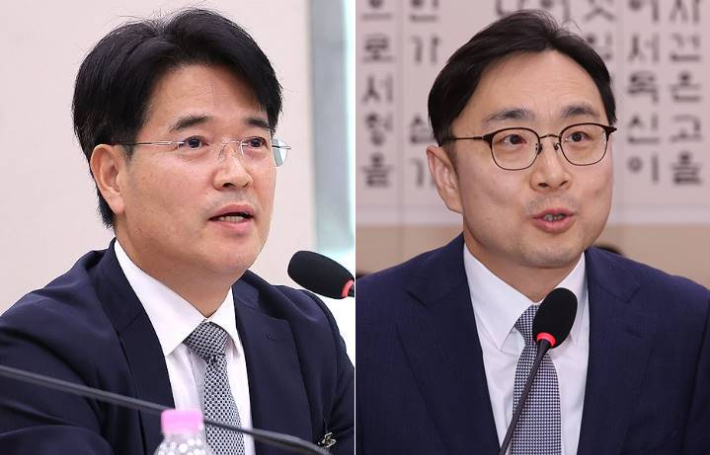 박재억 수원지검장·송강 광주고검장. 연합뉴스