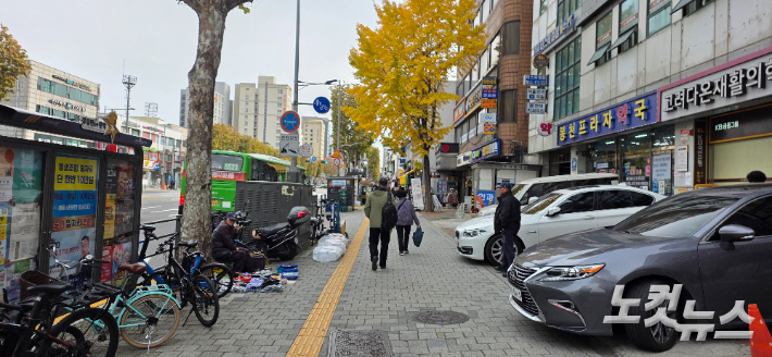 서울시 관악구 봉천역 인근. 양지훈 인턴기자