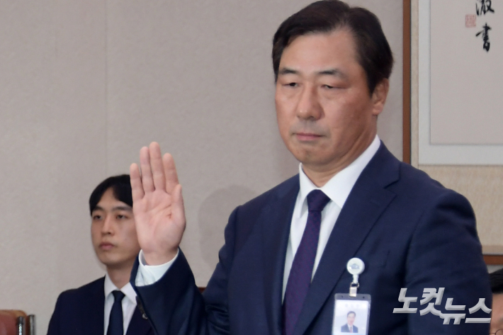 윤재순 전 대통령비서실 총무비서관. 윤창원 기자