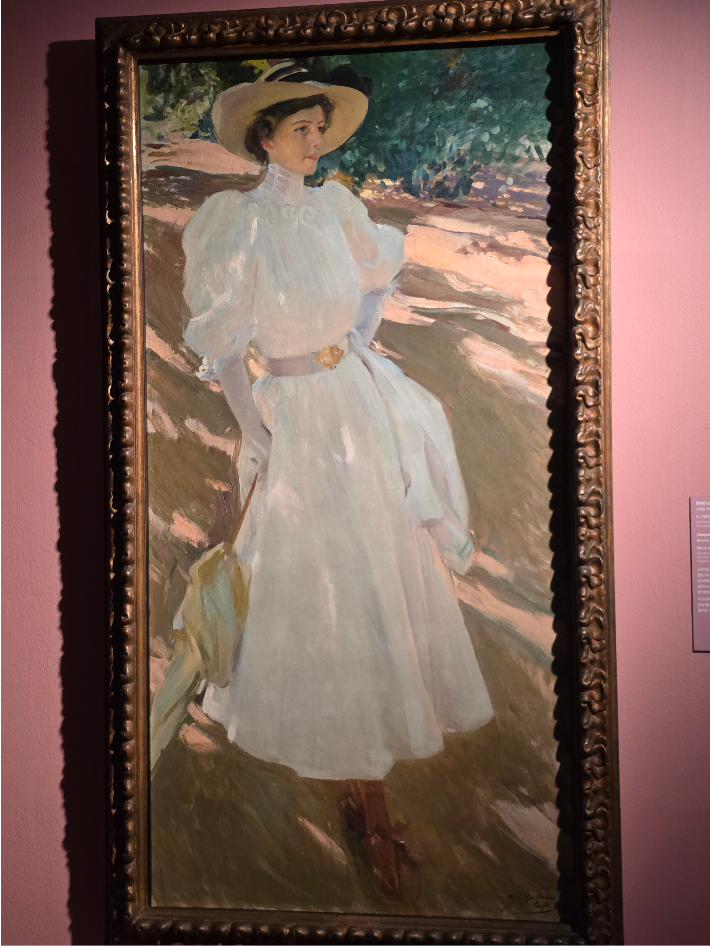 호야킨 소로야, '라 그랑하의 마리아', 캔버스에 유채(1907). 곽인숙 기자 