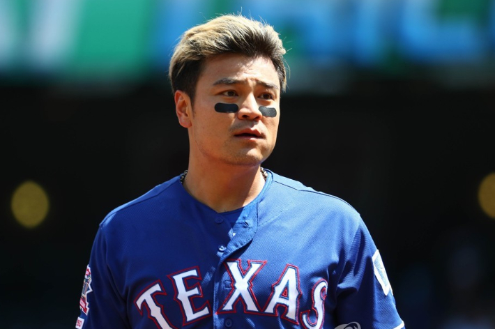 메이저 리그 텍사스 시절 추신수. 연합뉴스 