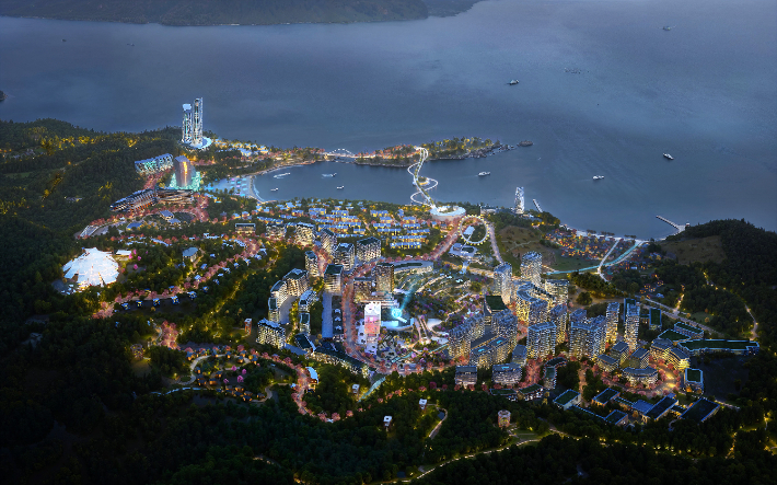 거제 기업혁신파크 조감도. 경남도청 제공 