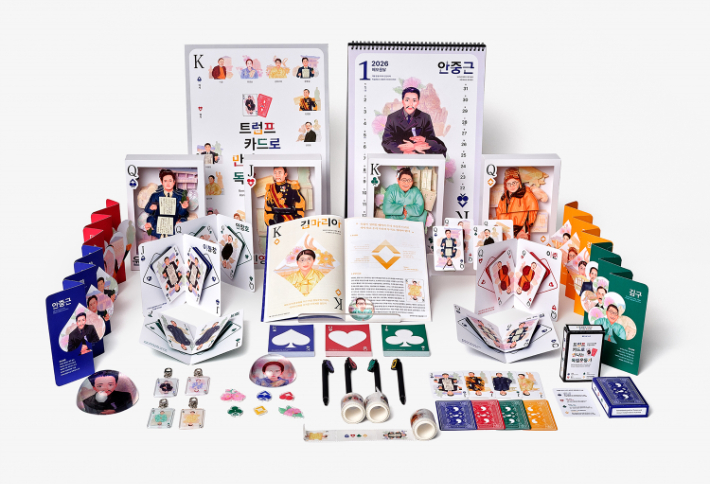 국방부장관상 수상작인 고예도·이한비 학생 팀의 '트럼프 카드로 만나는 독립운동가'. 남서울대 제공