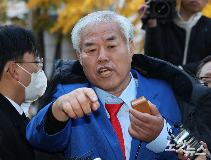 서울서부지법 폭력 난동 사태의 배후로 지목된 사랑제일교회 목사 전광훈 씨. 황진환 기자