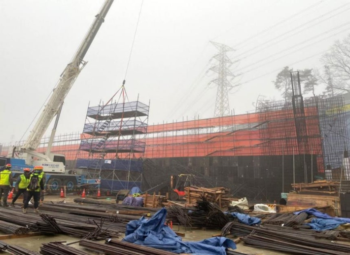 경기도 화성시 물류센터 건설 현장 추락사고. 연합뉴스