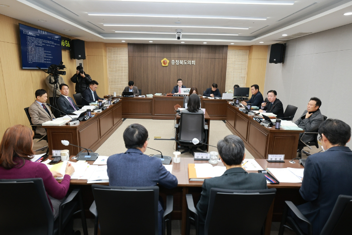 충북도의회 제공