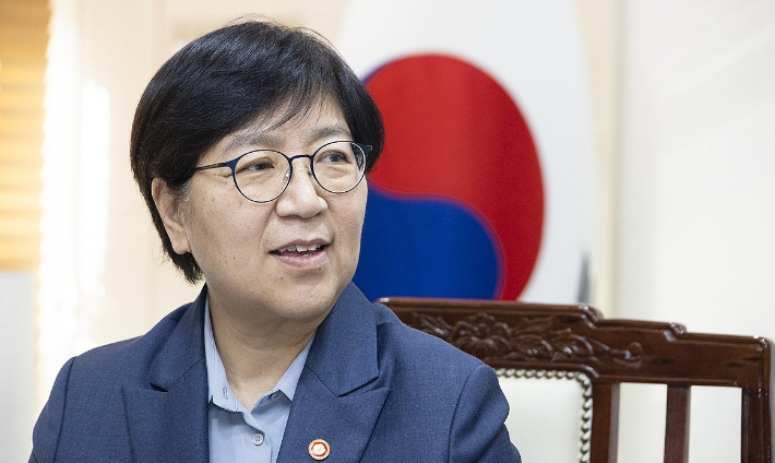 정은경 보건복지부 장관. 보건복지부 제공