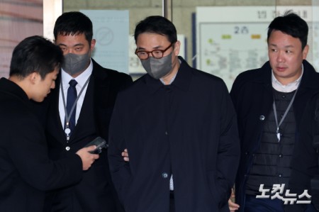 영장실질심사 마친 김건희 오빠 김진우