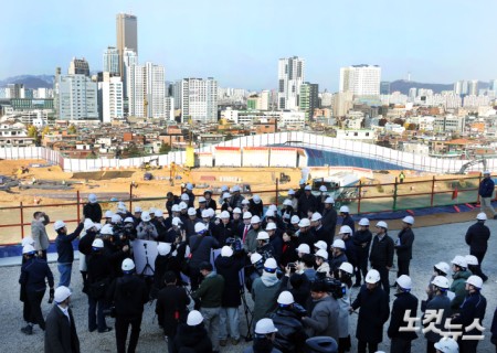 노량진 재정비촉진지구 방문한 서울시장