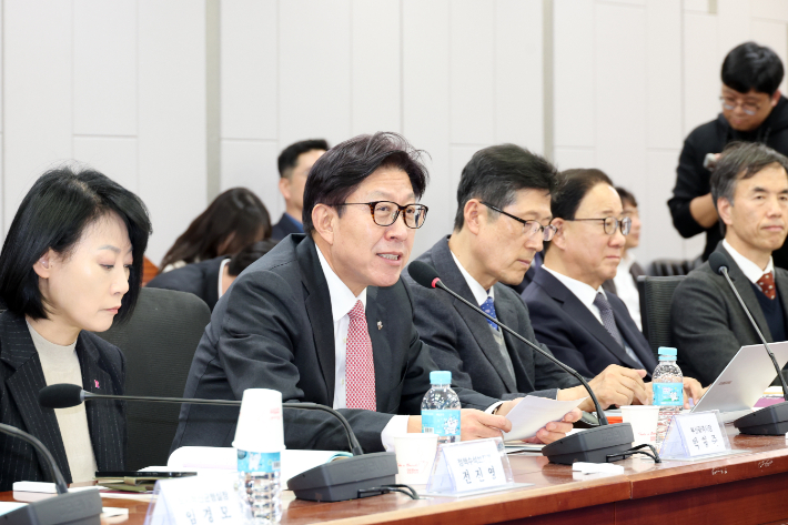 세미나에서 박형준 시장이 발언하고 있다. 부산시 제공