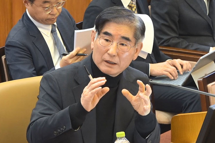 김용현 전 국방부 장관. 헌법재판소 제공