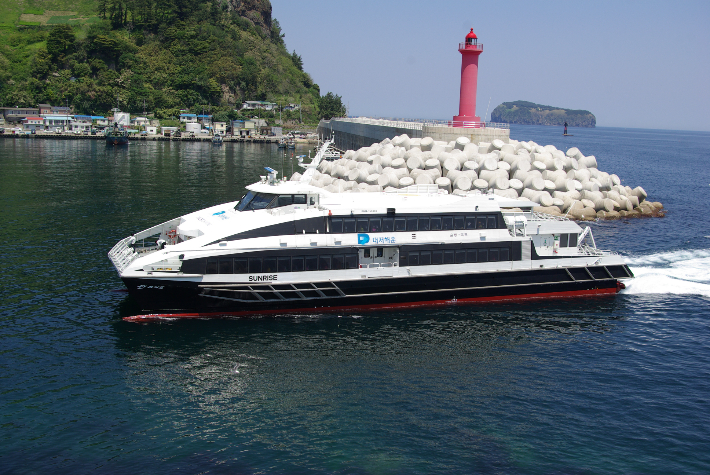 썬라이즈호. 경상북도 제공
