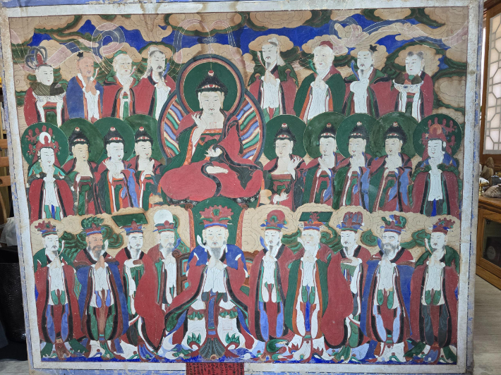 산청 정취암 치성광여래회도. 경남도청 제공 