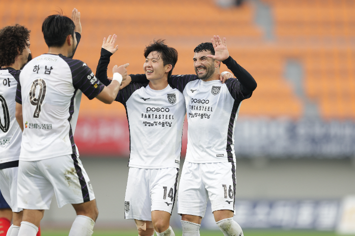 전남 드래곤즈. 한국프로축구연맹 제공
