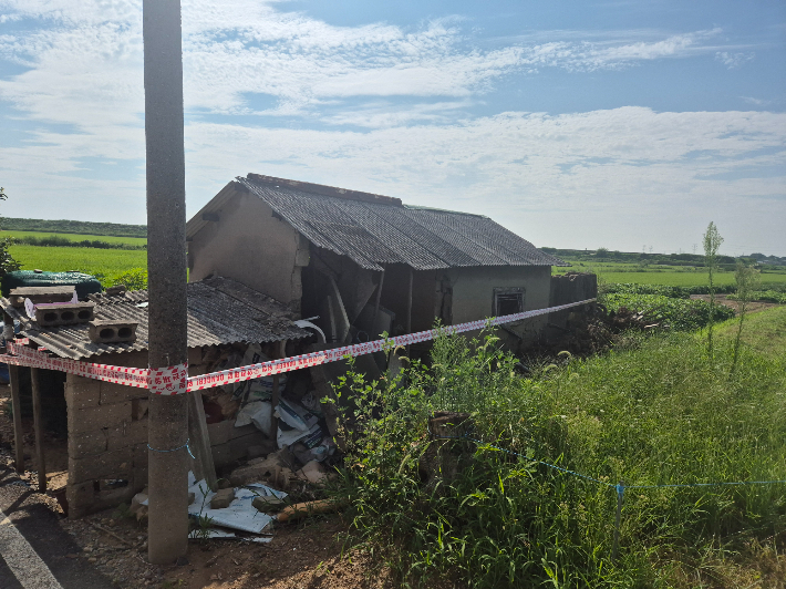 군산 농촌지역 빈집. 군산시 제공