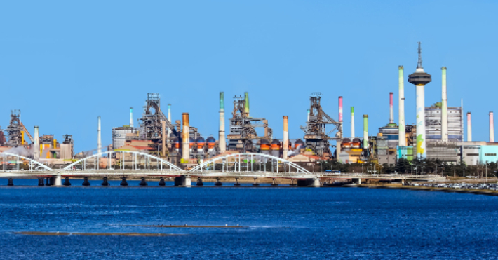 포스코 포항제철소 전경. 자료사진