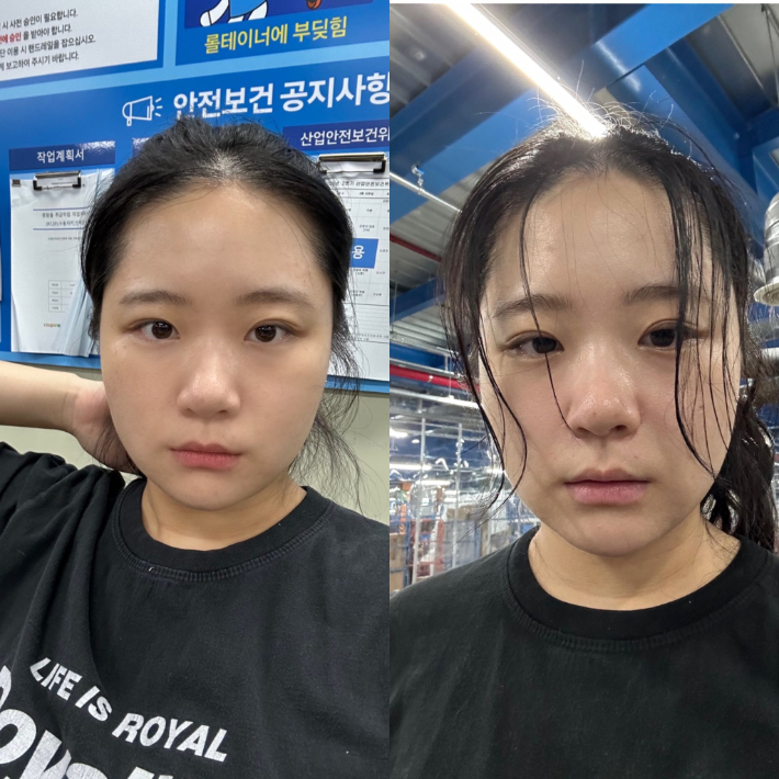 박지현 전 더불어민주당 비상대책위원장이 지난 9월 2일 SNS에 올린 쿠팡 물류센터 작업 현장. 페이스북 캡처