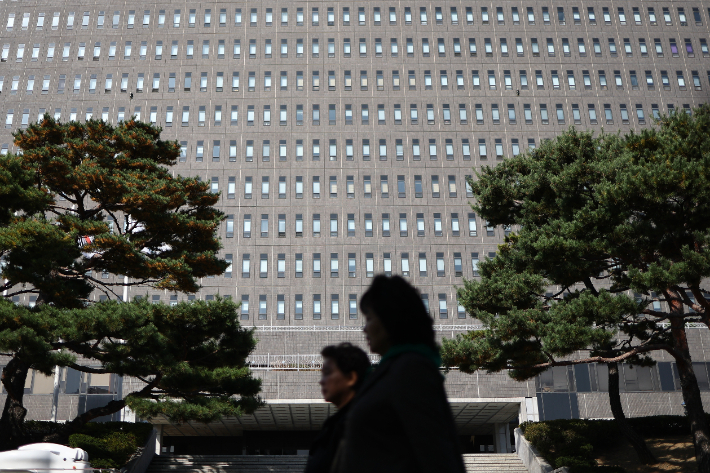 서울 서초구 서울중앙지검의 모습. 연합뉴스