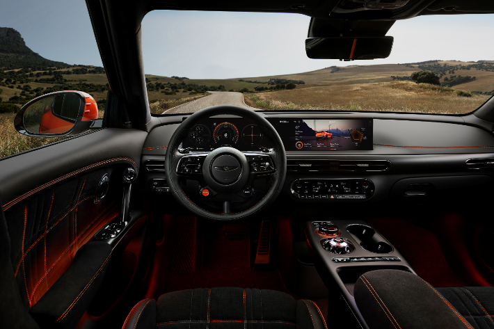 제네시스 GV60 마그마 내장. 제네시스 제공