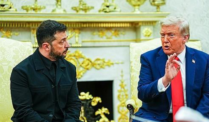 젤렌스키 우크라이나 대통령(왼쪽)과 도널드 트럼프 미국 대통령. 연합뉴스