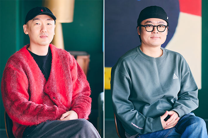 좌측부터 심우진 PD, 박성환 PD. 쿠팡플레이 제공