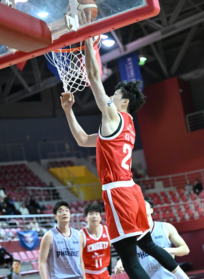 SK 루키 김명진. KBL 제공
