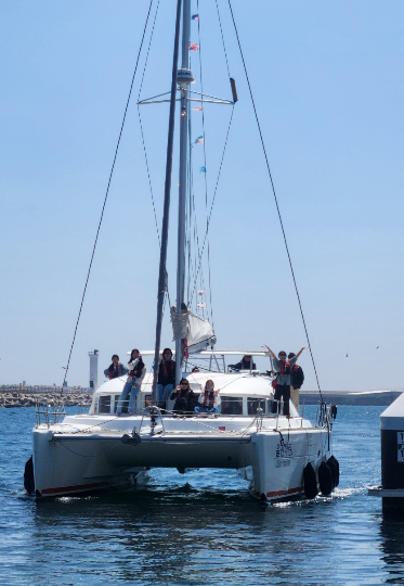 요트 체험. 울진군 제공