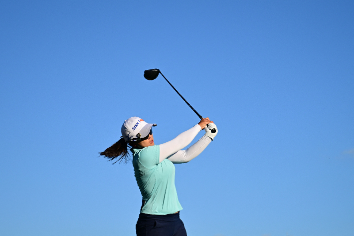 김세영의 호쾌한 스윙. 연합뉴스