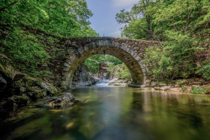 선암사 승선교. 순천시 제공 