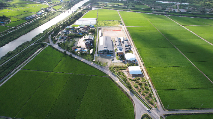 익산시 공공승마장 전경. 익산시 제공