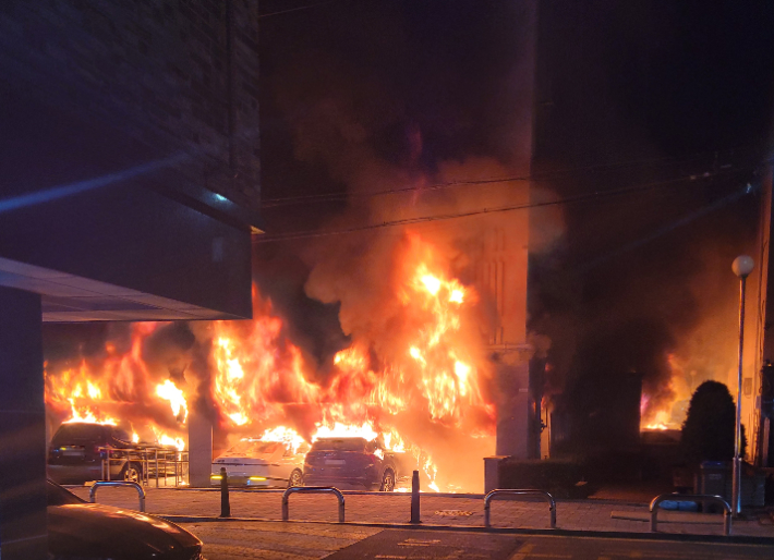 신월동 아파트 화재. 연합뉴스