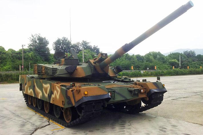 K1E1 전차. 현대로템 제공 