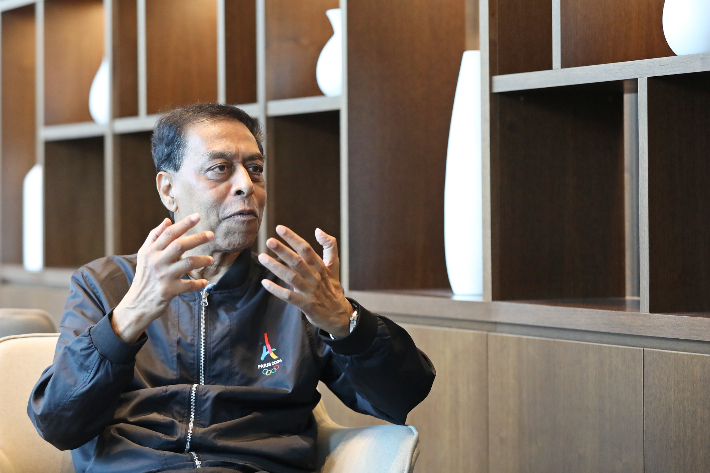 압둘 할림 세팍타크로 아시아연맹 회장이 대전에 대한 비전을 설명하고 있다. 아시아연맹 제공