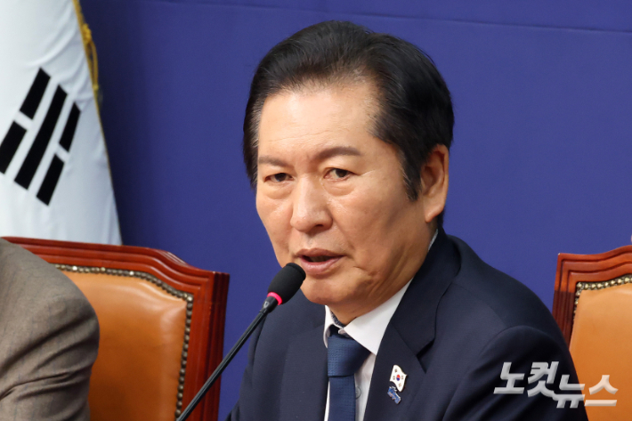 더불어민주당 정청래 대표. 윤창원 기자